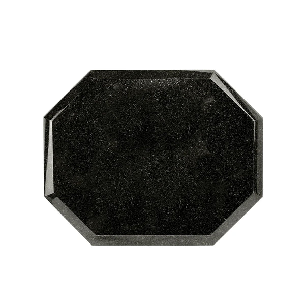Jet Black Granite Octagon Tile